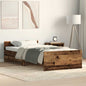 Estrutura de cama sem colchão 75x190cm derivados de madeira