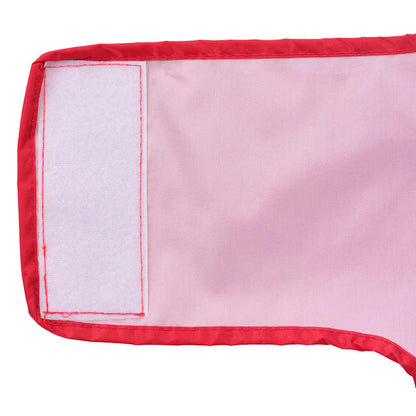 Capa de chuva para cães com tiras reflectoras vermelho XL