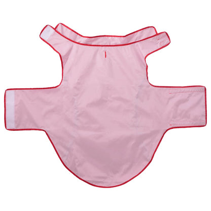 Capa de chuva para cães com tiras reflectoras vermelho 3XL
