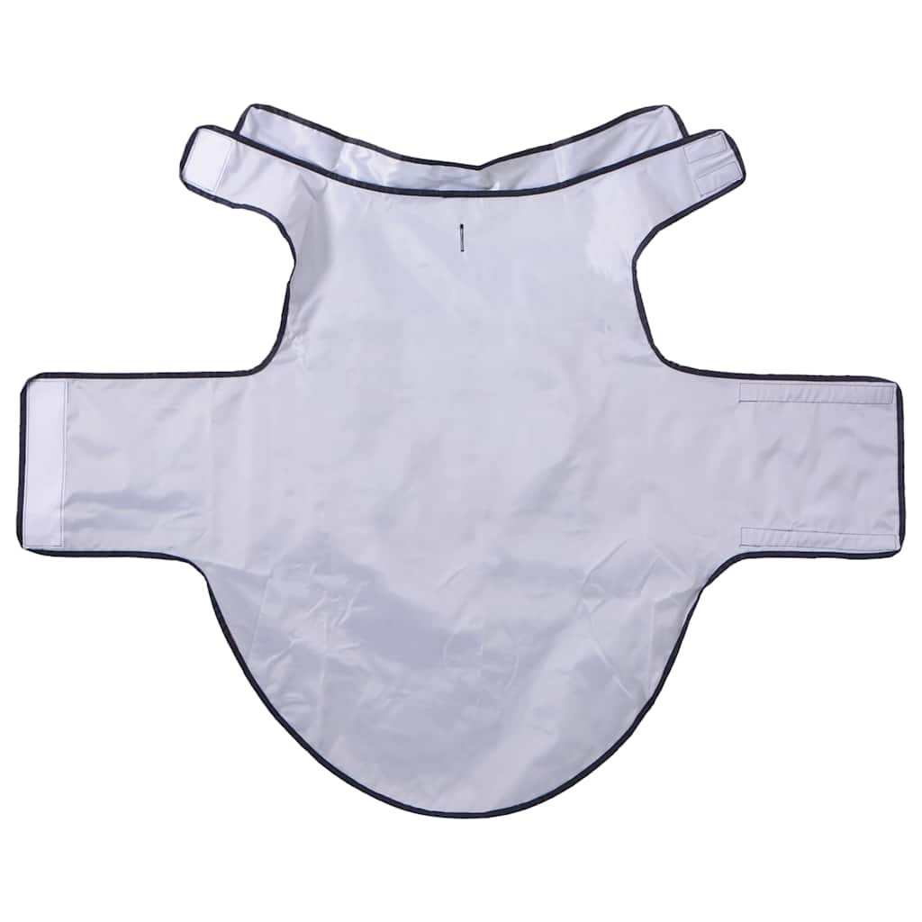 Capa de chuva para cães com tiras reflectoras azul-marinho 3XL