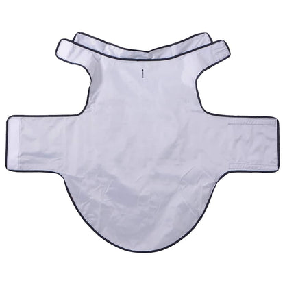 Capa de chuva para cães com tiras reflectoras azul-marinho 4XL