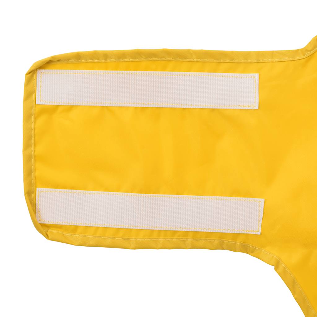 Capa de chuva para cães com tiras reflectoras amarelo 3XL