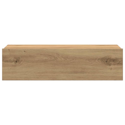 Mesa de cabeceira em carvalho artesanal 60x35 cm