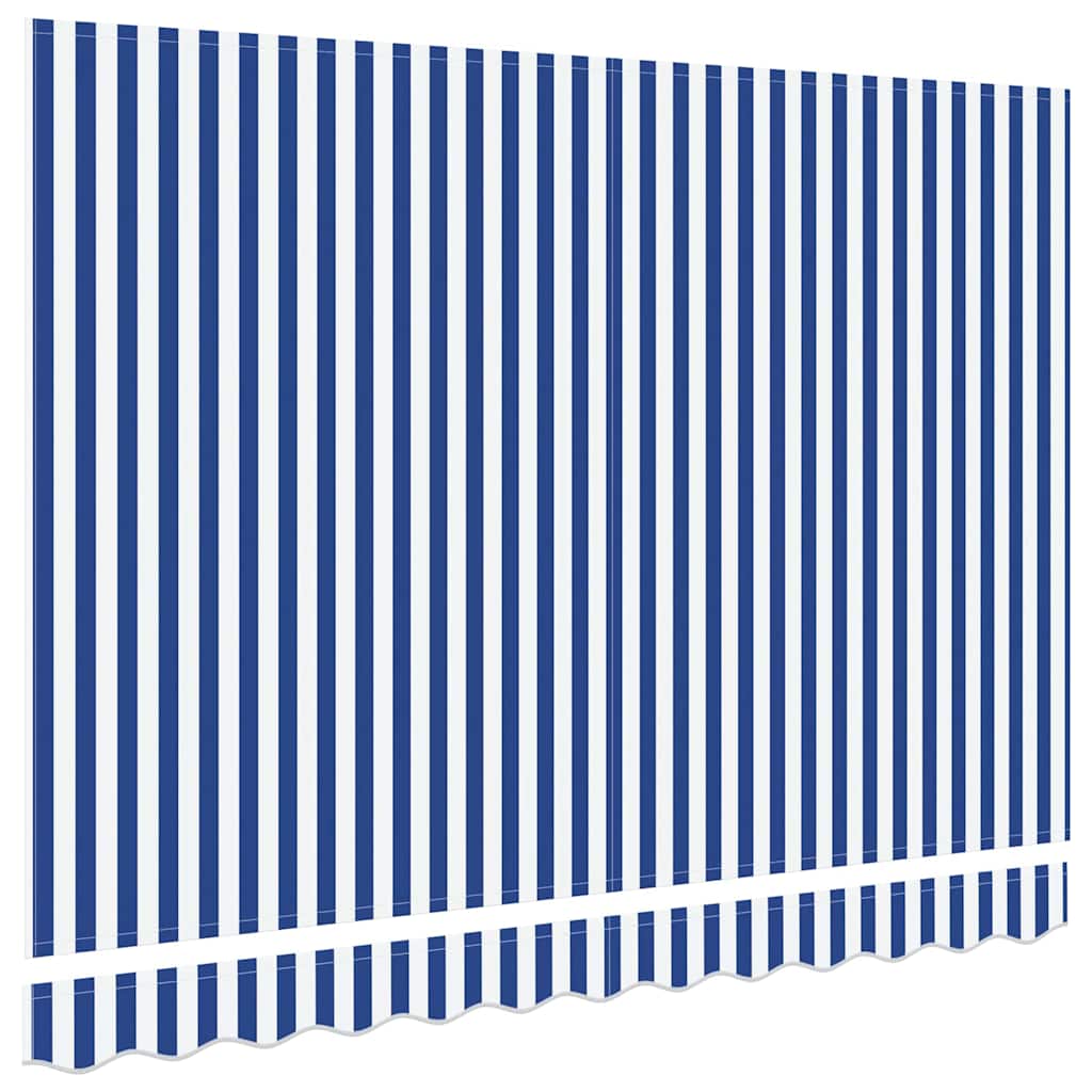 Tecido de substituição para toldo Azul e branco 350 x 200 cm
