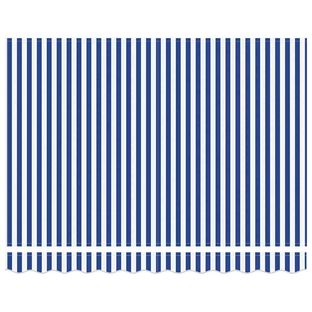 Tecido de substituição para toldo Azul e branco 350 x 200 cm