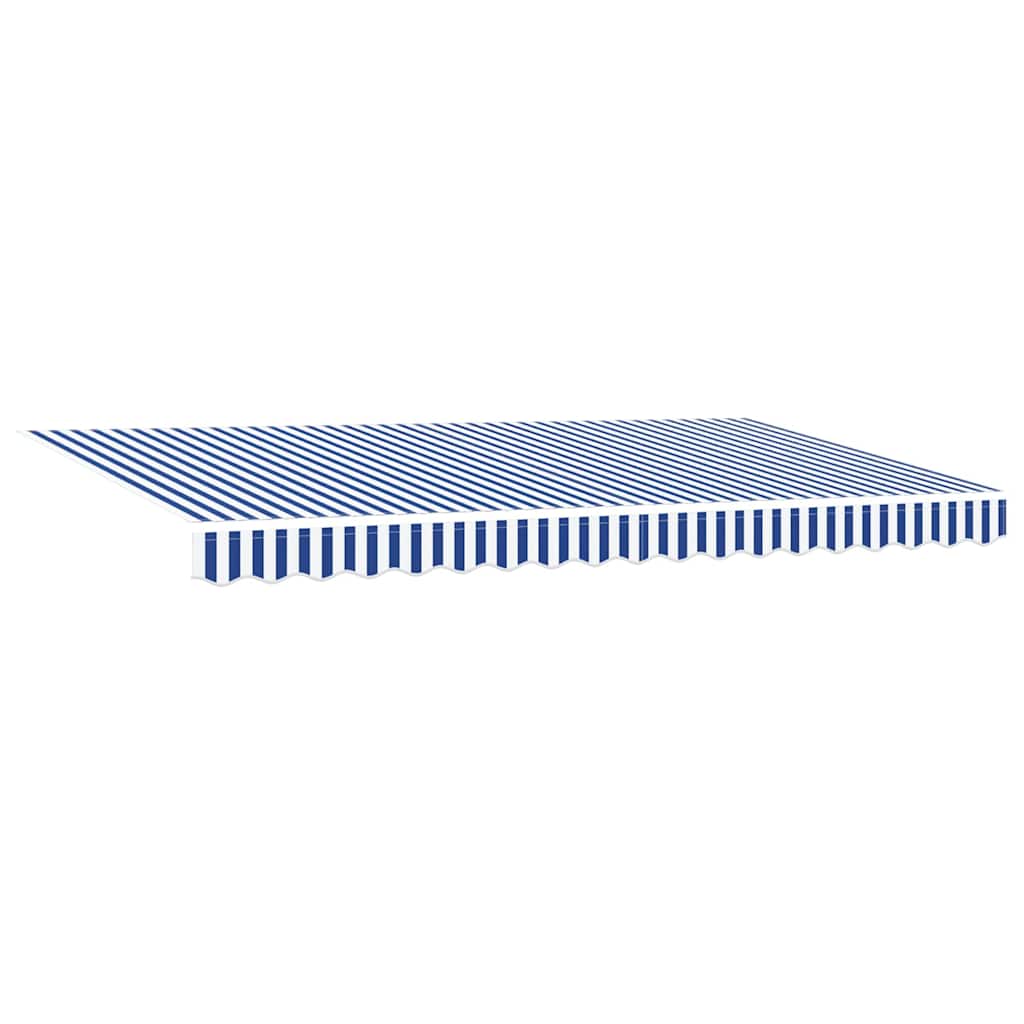 Tecido de substituição para toldo Azul e branco 400 x 200 cm