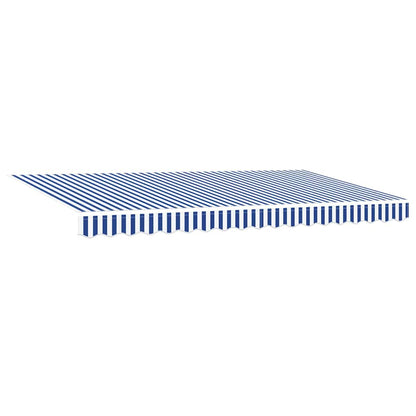 Tecido de substituição para toldo Azul e branco 400 x 200 cm