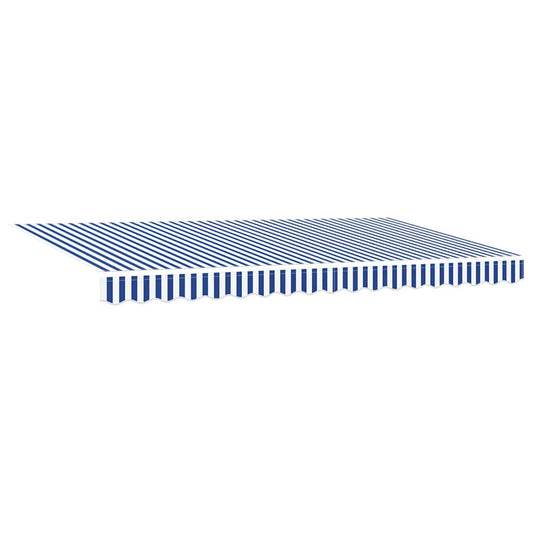 Tecido de substituição para toldo Azul e branco 400 x 200 cm