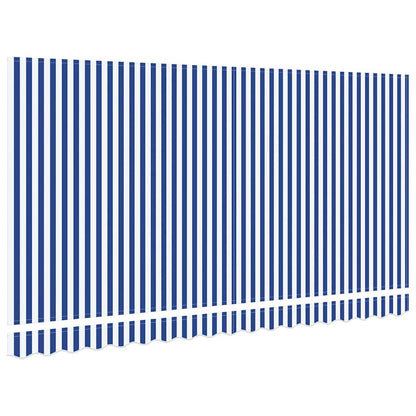 Tecido de substituição para toldo Azul e branco 400 x 200 cm