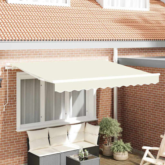 Tecido de substituição para toldo Creme 350 x 200 cm lona