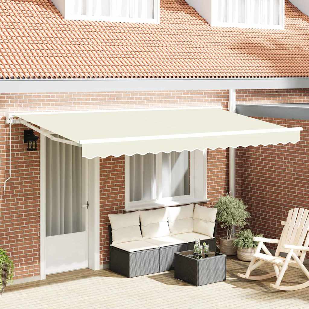 Tecido de substituição para toldo Creme 400 x 200 cm lona