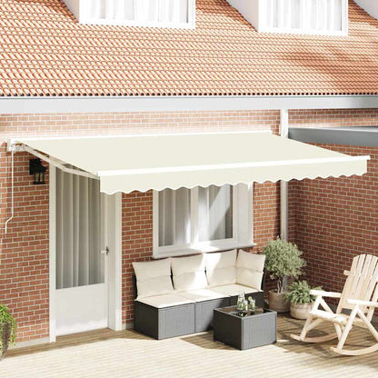 Tecido de substituição para toldo Creme 400 x 200 cm lona