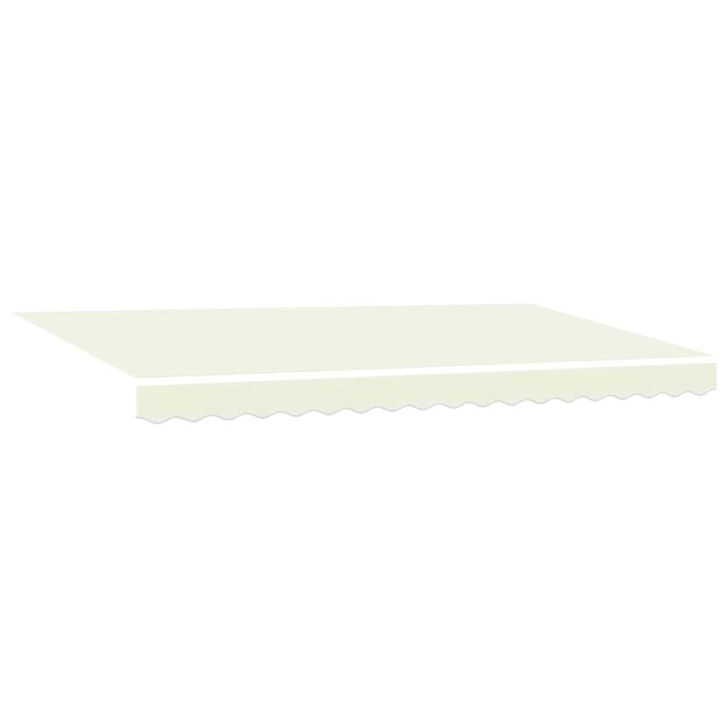 Tecido de substituição para toldo Creme 400 x 200 cm lona