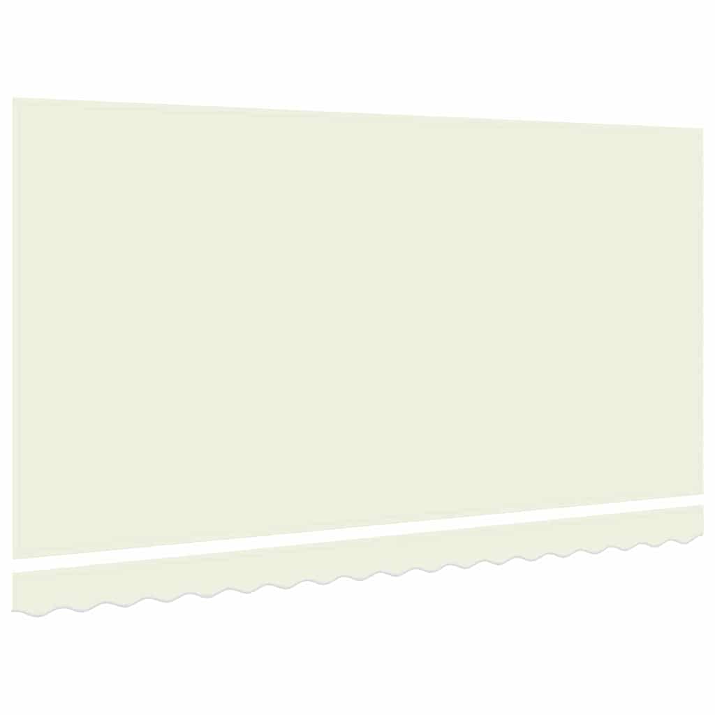 Tecido de substituição para toldo Creme 400 x 200 cm lona