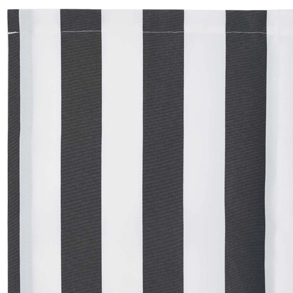 Tecido de substituição para toldo Antracite e branco
