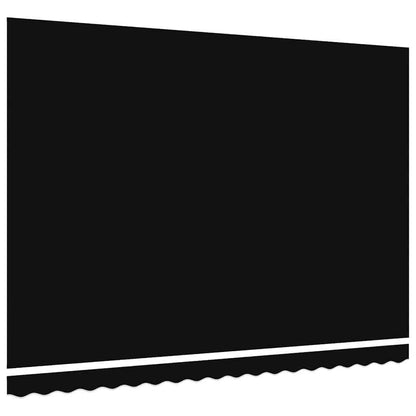 Tecido de substituição para toldo Preto 450 × 300 cm lona