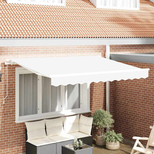 Tecido de substituição para toldo Branco 350 x 200 cm lona