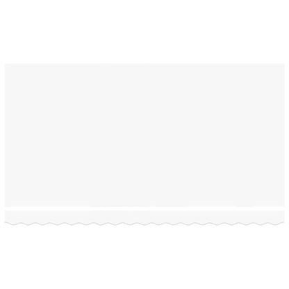 Tecido de substituição para toldo Branco 380 x 195 cm Poliéster