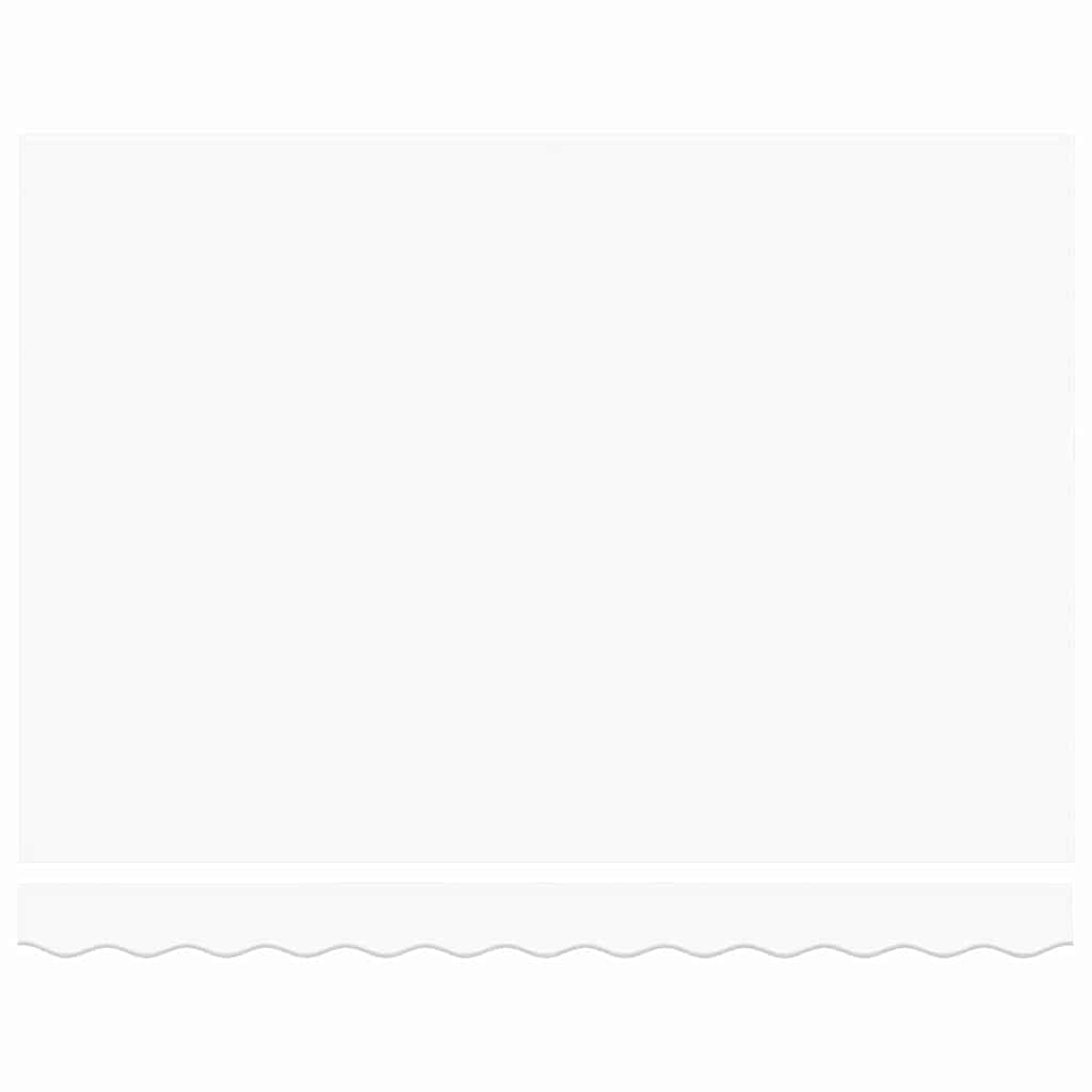 Tecido de substituição para toldo Branco 330 x 245 cm Poliéster