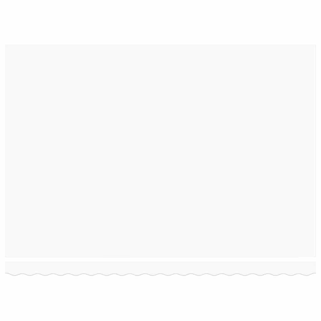 Tecido de substituição para toldo Branco 430 x 295 cm Poliéster