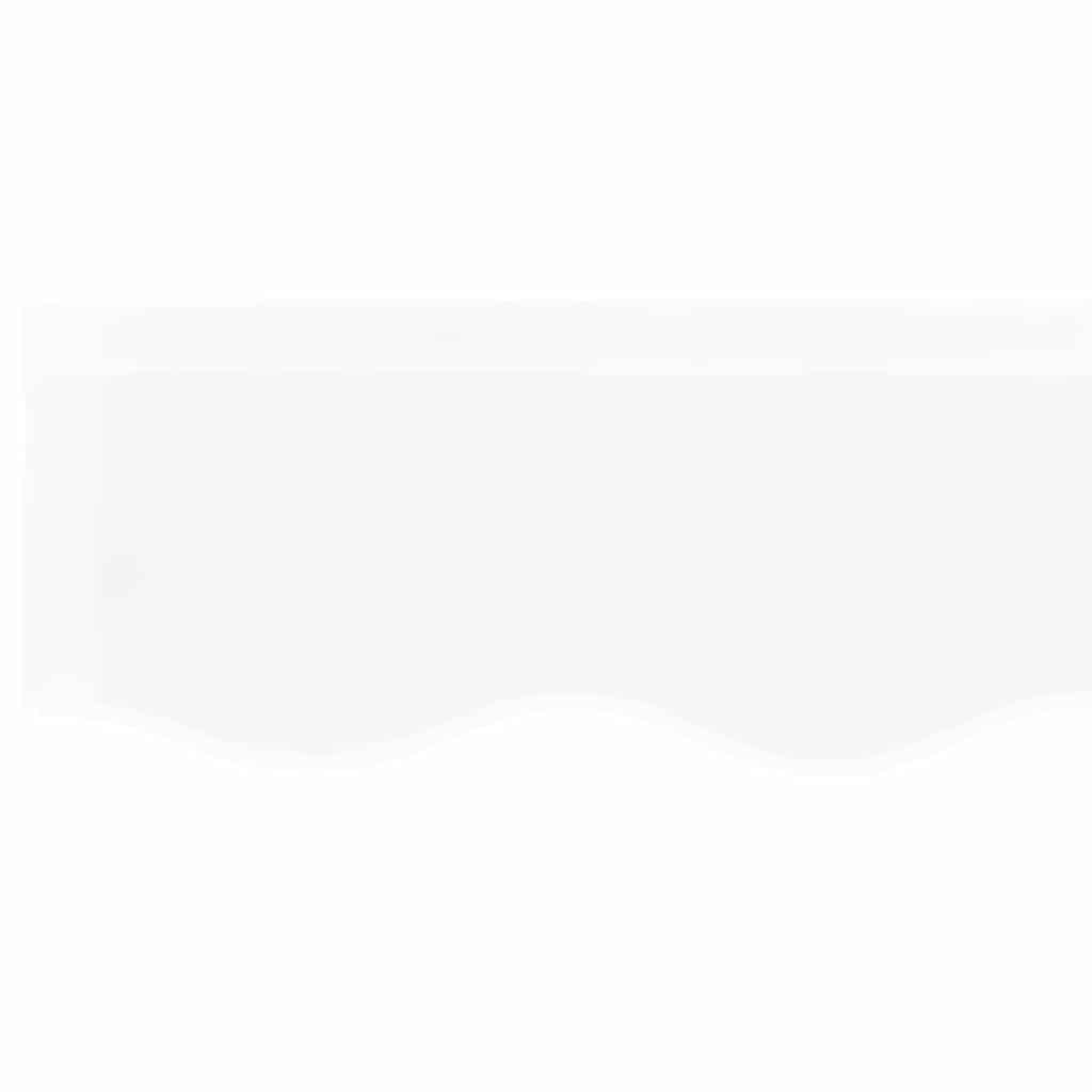 Tecido de substituição para toldo Branco 450 × 350 cm lona