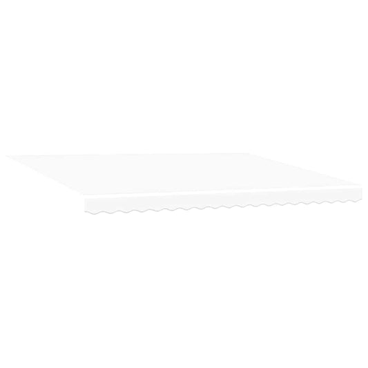 Tecido de substituição para toldo Branco 450 × 350 cm lona