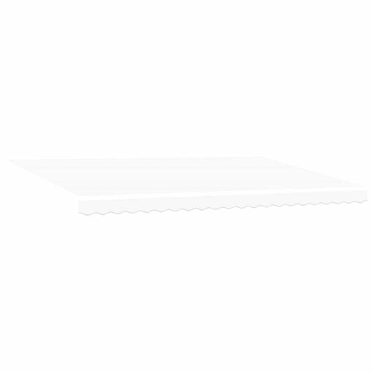 Tecido de substituição para toldo Branco 500 × 350 cm lona