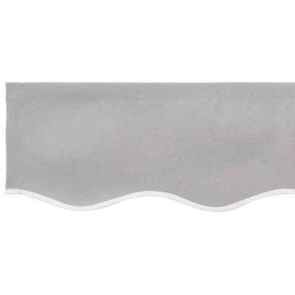 Tecido de substituição para toldo Cinzento-claro 300 x 250 cm