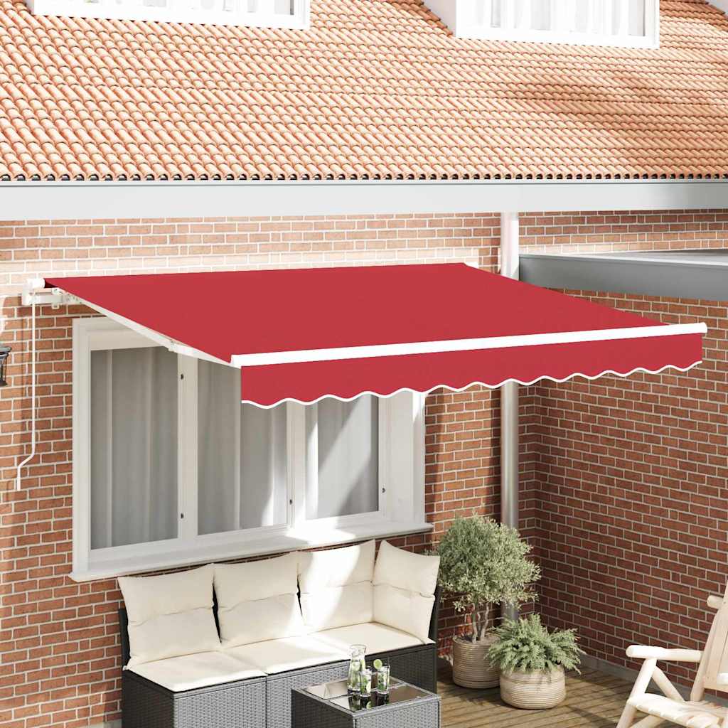 Tecido de substituição para toldo Vermelho 330 x 195 cm