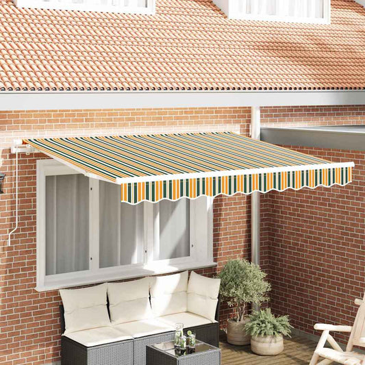 Tecido de substituição para toldo Verde e amarelo 350 x 250 cm
