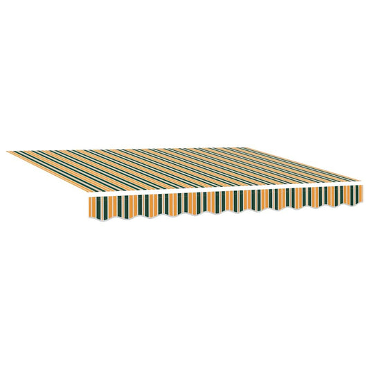 Tecido de substituição para toldo Verde e amarelo 350 x 250 cm