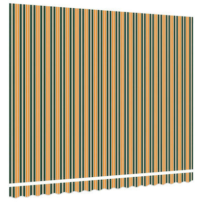 Tecido de substituição para toldo Verde e amarelo 400 × 300 cm
