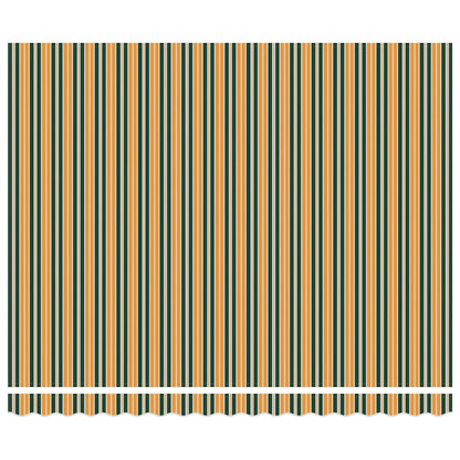 Tecido de substituição para toldo Verde e amarelo 400 × 300 cm