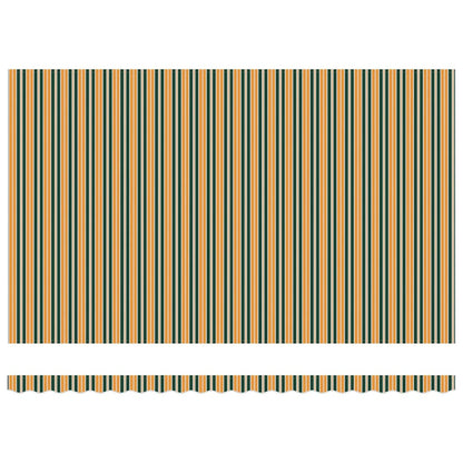 Tecido de substituição para toldo Verde e amarelo 500 × 350 cm