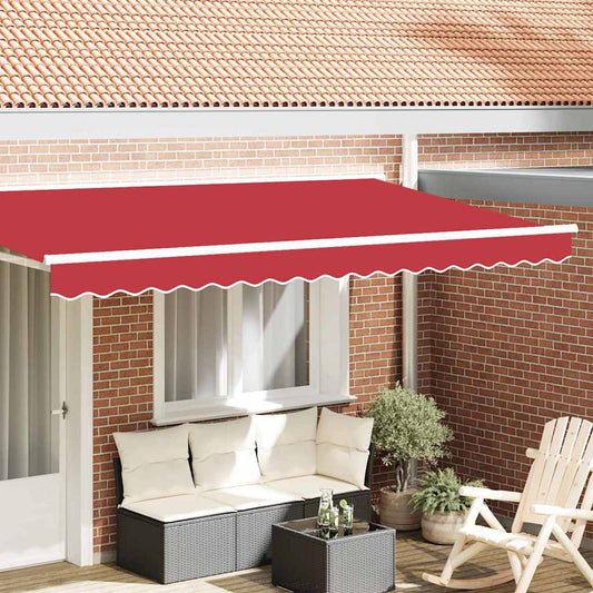 Valência de Toldos Vermelho 3,8 x 0,2 m lona