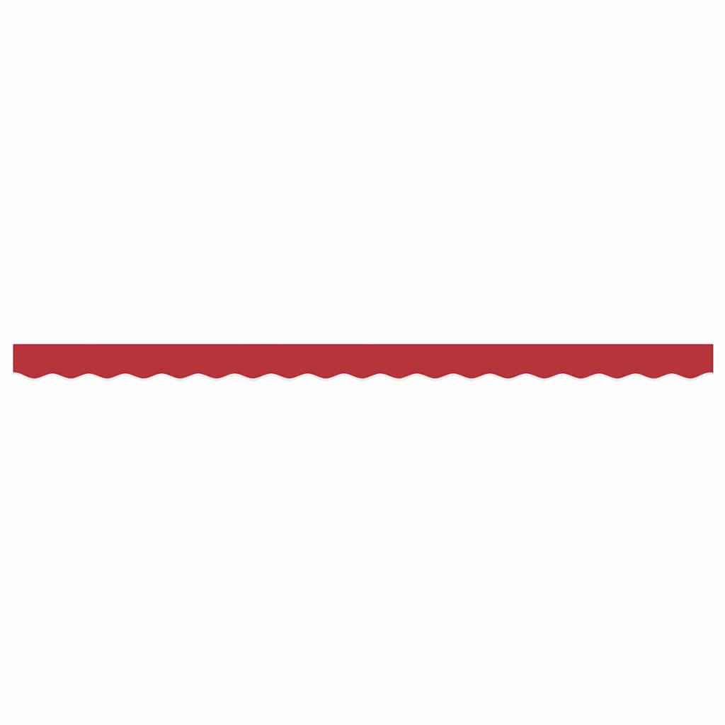 Valência de Toldos Vermelho 3,8 x 0,2 m lona