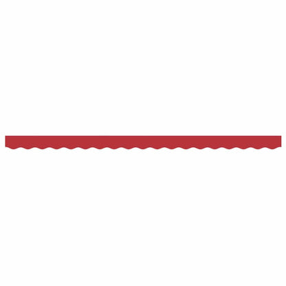 Valência de Toldos Vermelho 3,8 x 0,2 m lona