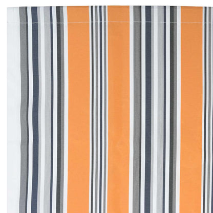 Substituição de Toldos Azul e Laranja 1000 x 160 cm