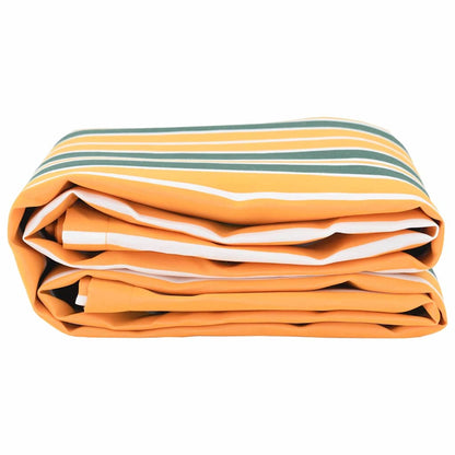 Substituição de Toldos Verde e Amarelo 1000 x 160 cm