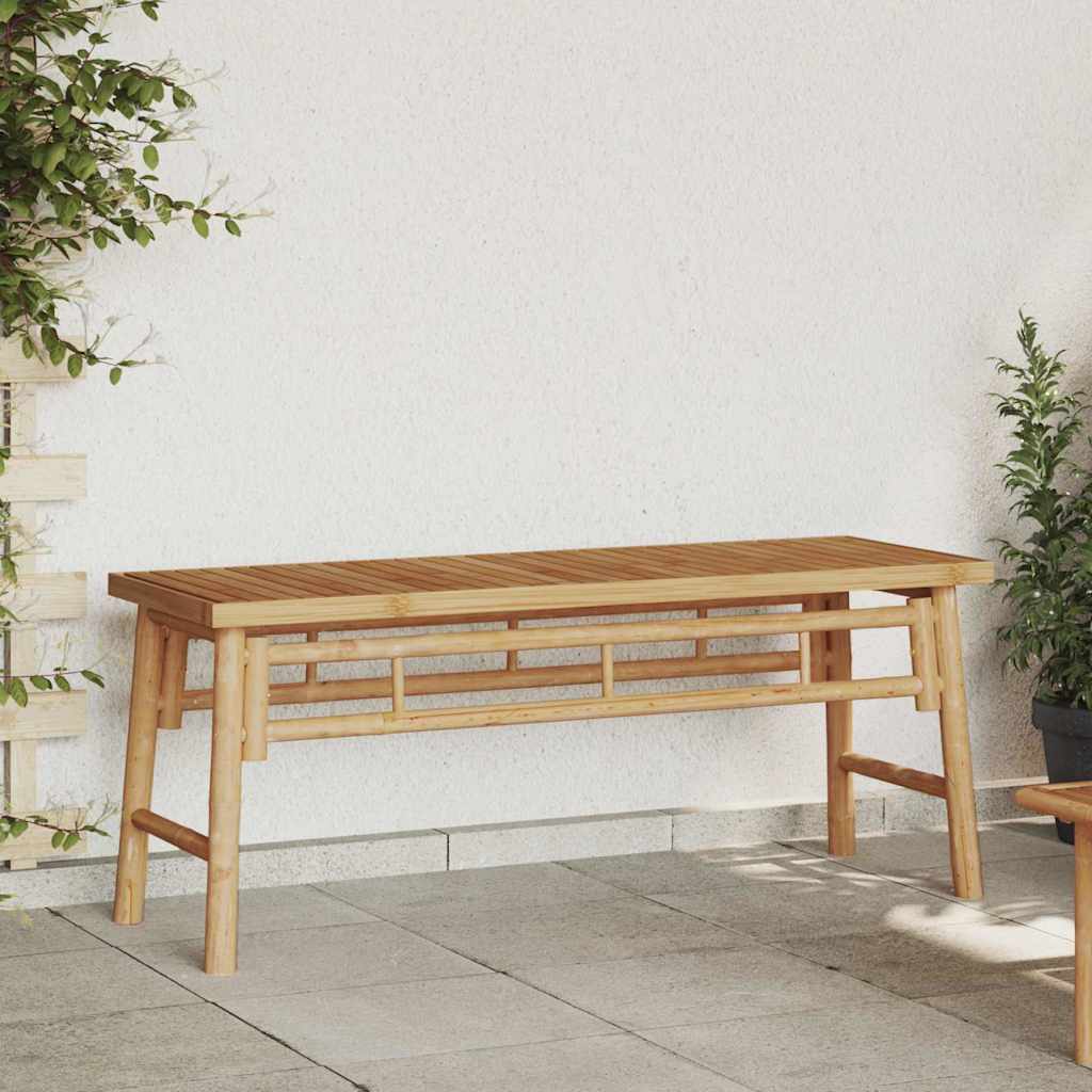Banco Castanho 110 x 38 x 45 cm Bambu