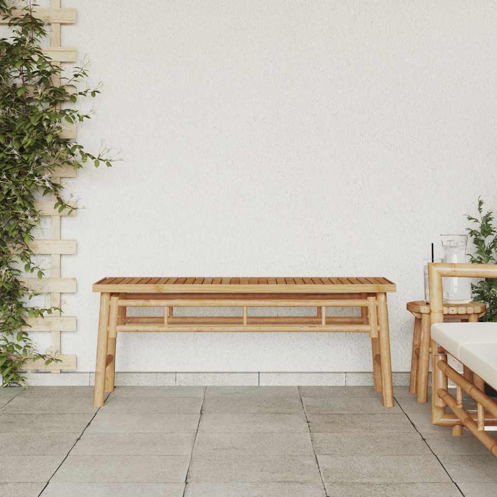 Banco Castanho 110 x 38 x 45 cm Bambu