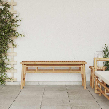 Banco Castanho 110 x 38 x 45 cm Bambu