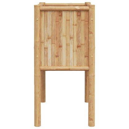 Canteiro de jardim elevado Castanho 70 x 35 x 70 cm Bambu