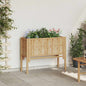 Canteiro de jardim elevado Castanho 90 x 35 x 70 cm Bambu