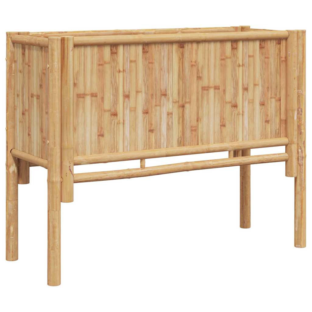 Canteiro de jardim elevado Castanho 90 x 35 x 70 cm Bambu