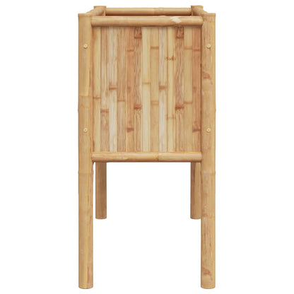 Canteiro de jardim elevado Castanho 90 x 35 x 70 cm Bambu