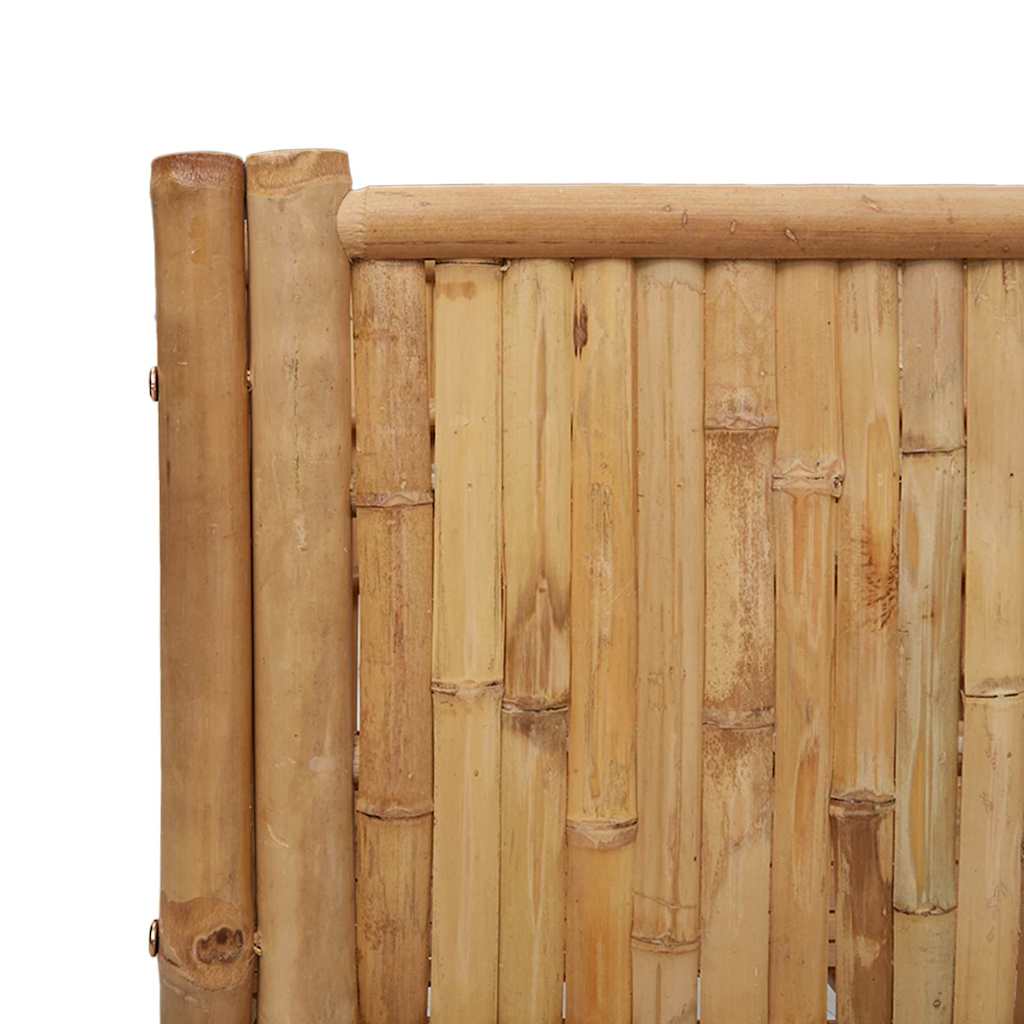 Canteiro de jardim elevado Castanho 110 x 35 x 70 cm Bambu