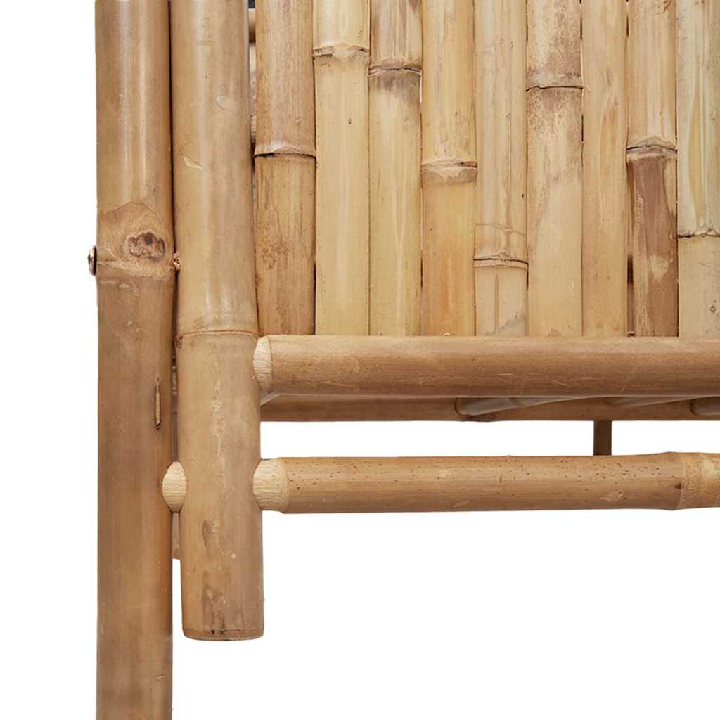 Canteiro de jardim elevado Castanho 110 x 35 x 70 cm Bambu