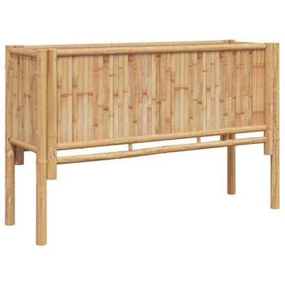 Canteiro de jardim elevado Castanho 110 x 35 x 70 cm Bambu