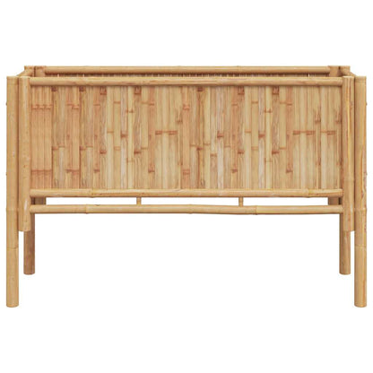 Canteiro de jardim elevado Castanho 110 x 35 x 70 cm Bambu